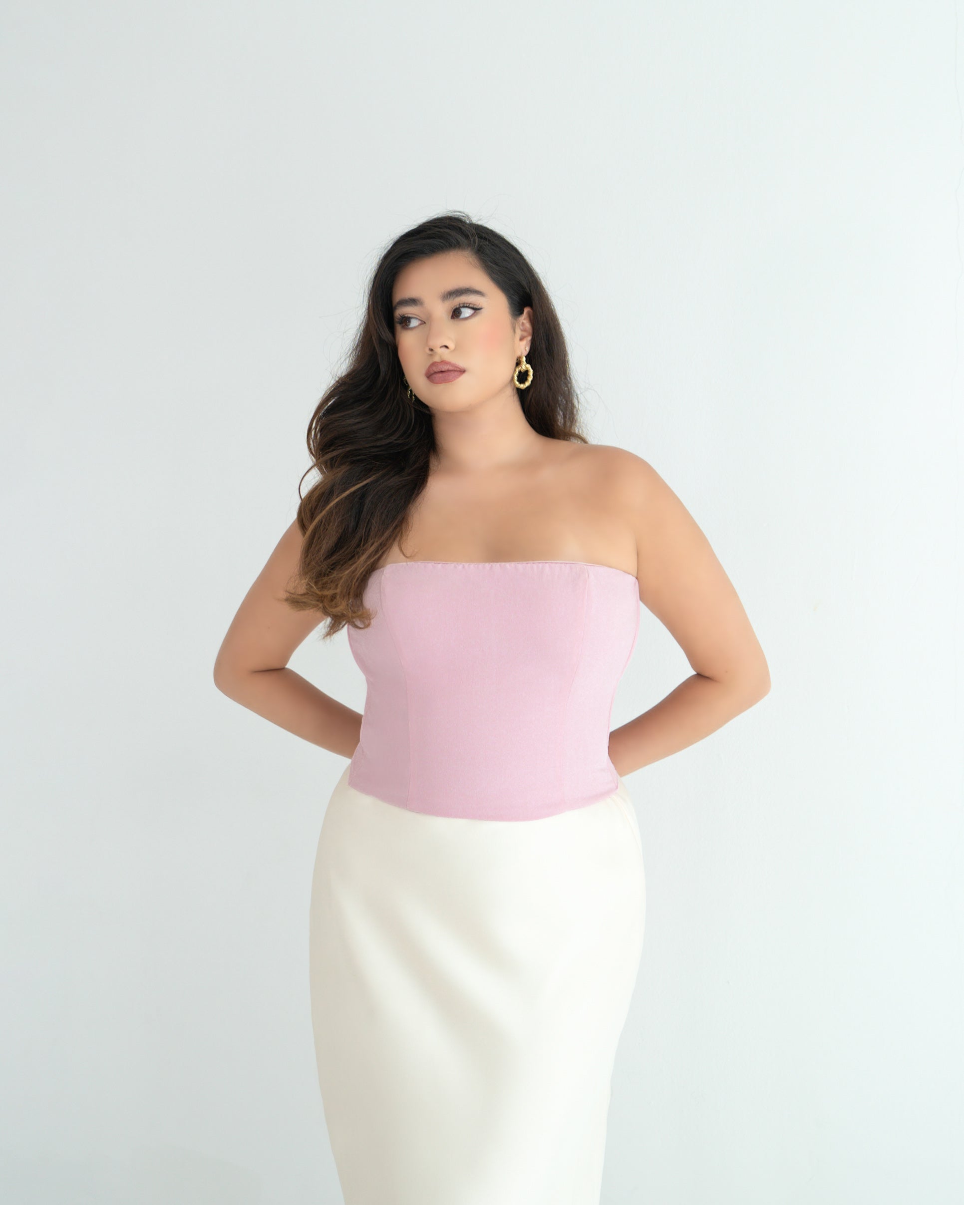 MICHELLE Top in Dust Pink