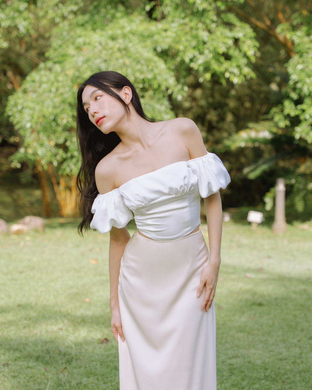 ROSETTE Top in White