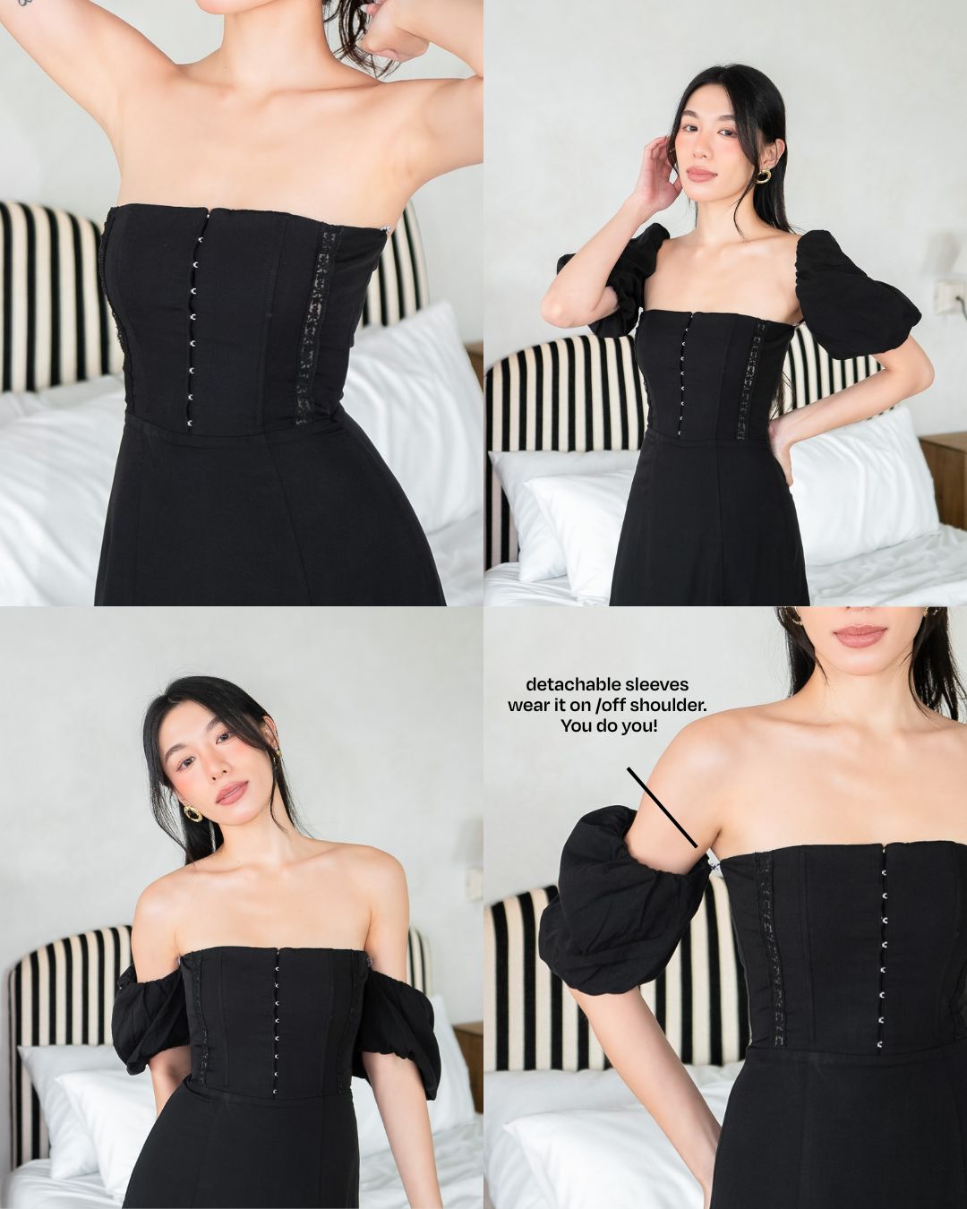 DAWN Lace Dress in Black