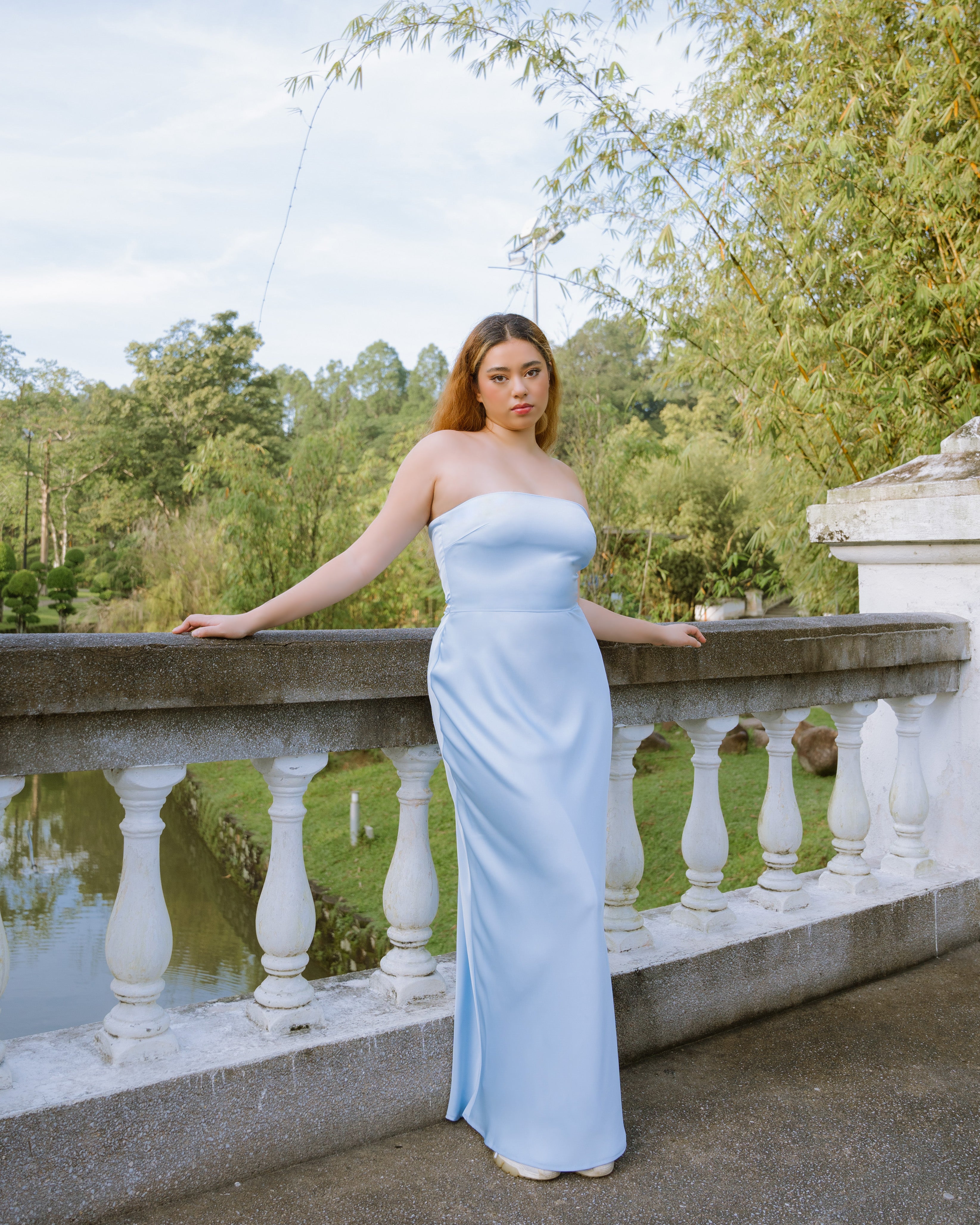 CAMILLA Maxi in Light Blue