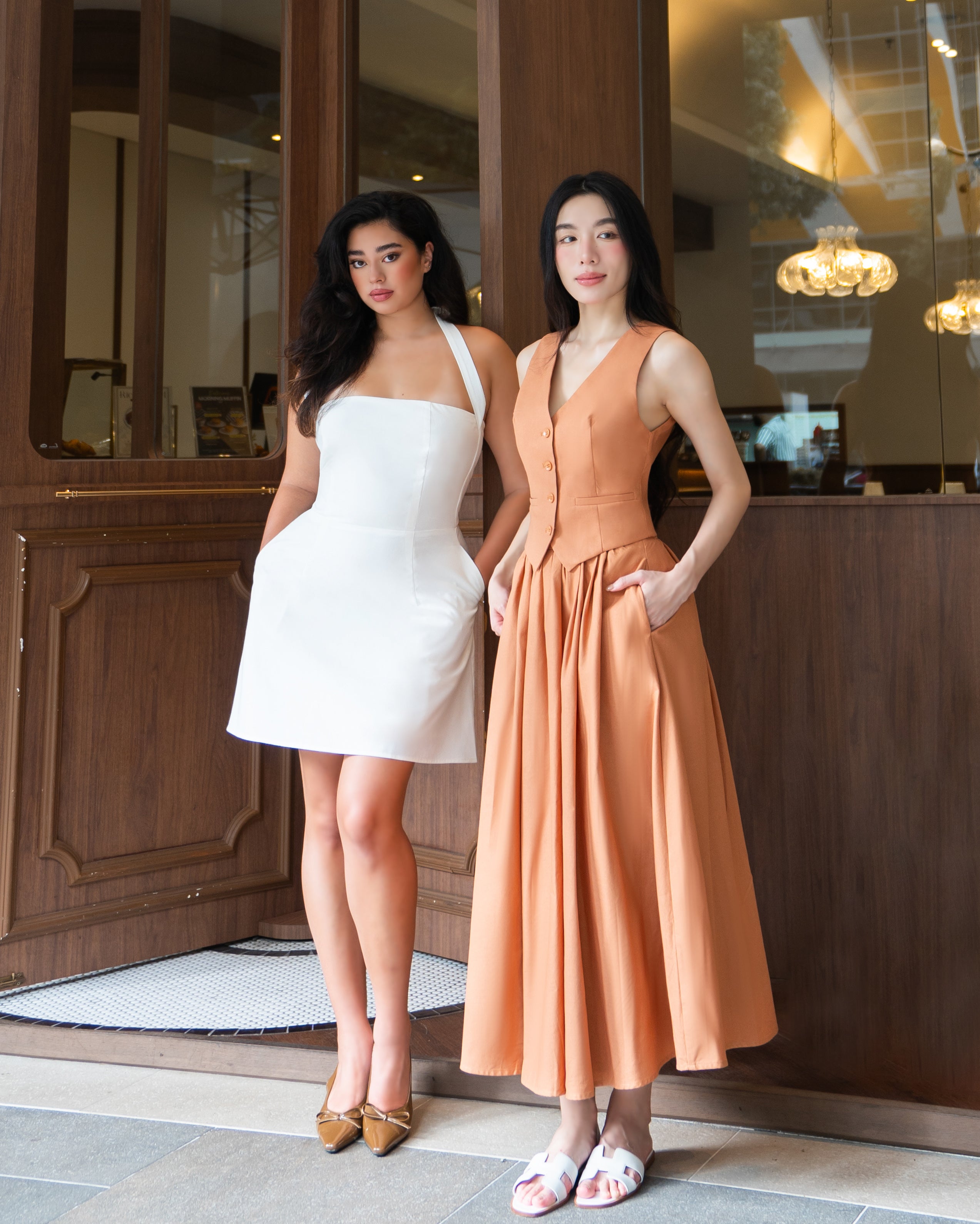 NAT Skirt in Caramel Latte