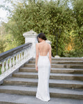 LAURENT Backless in White