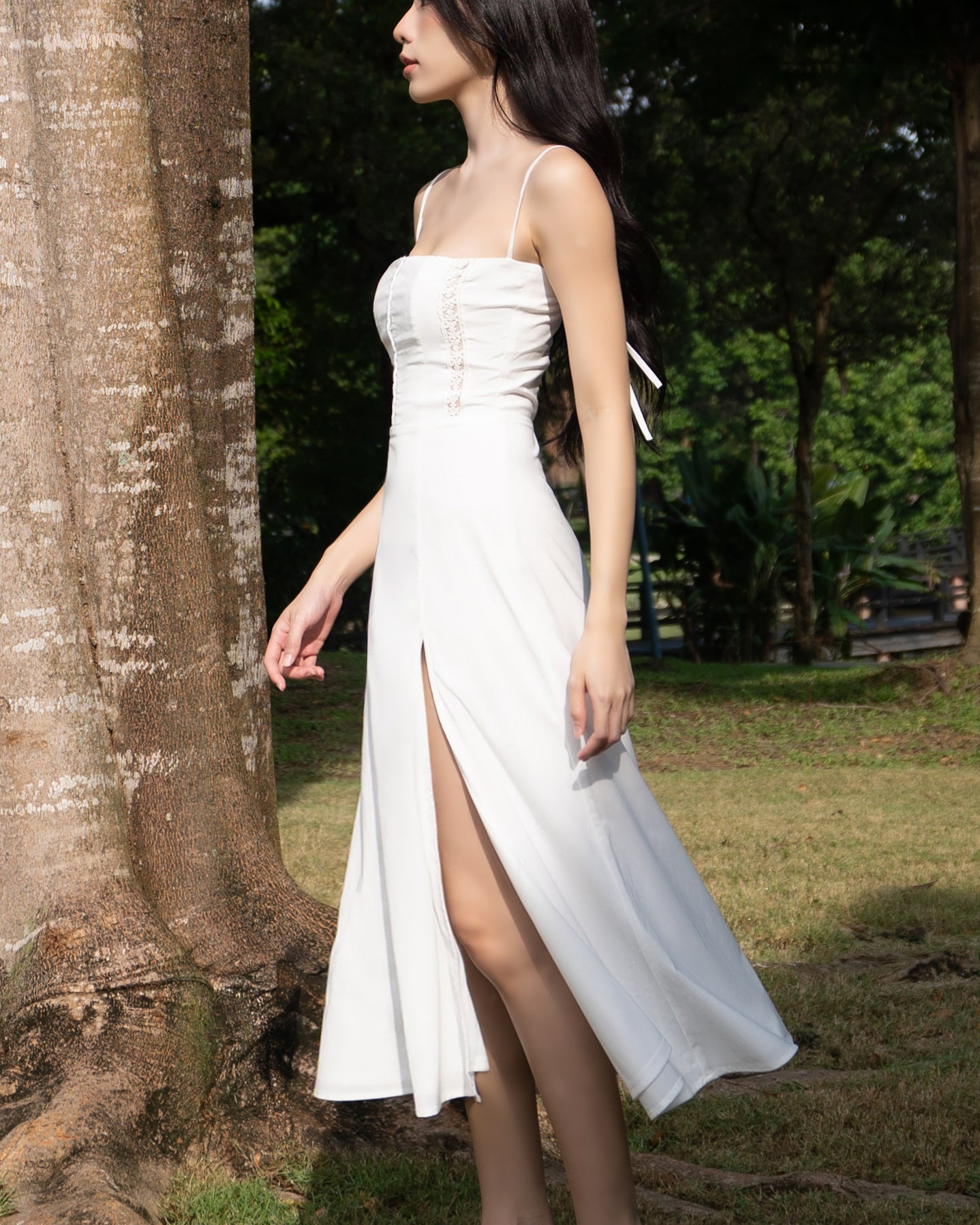 ADELINE Dress in White
