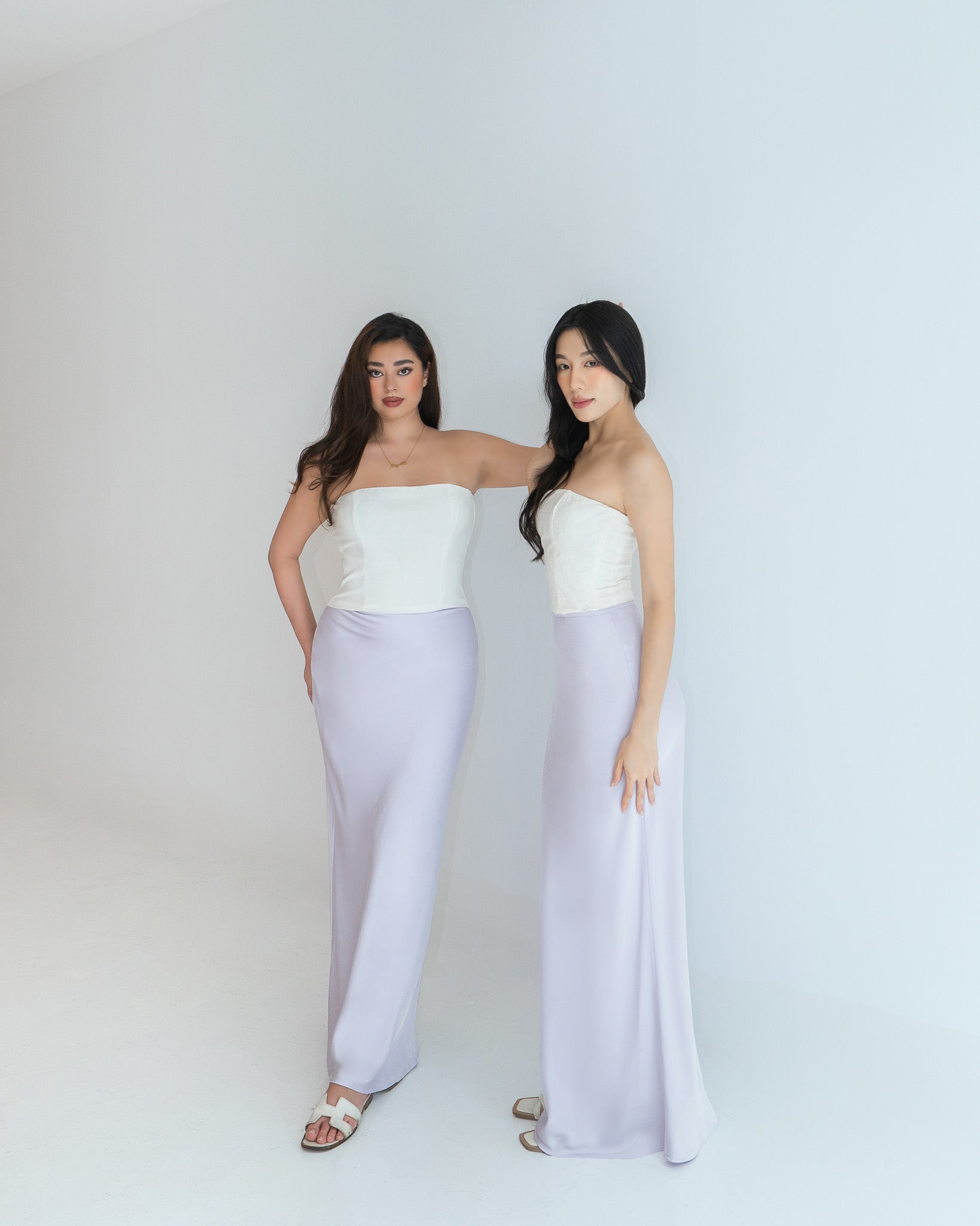 JO Maxi Skirt in Lilac - Runs Slightly Smaller