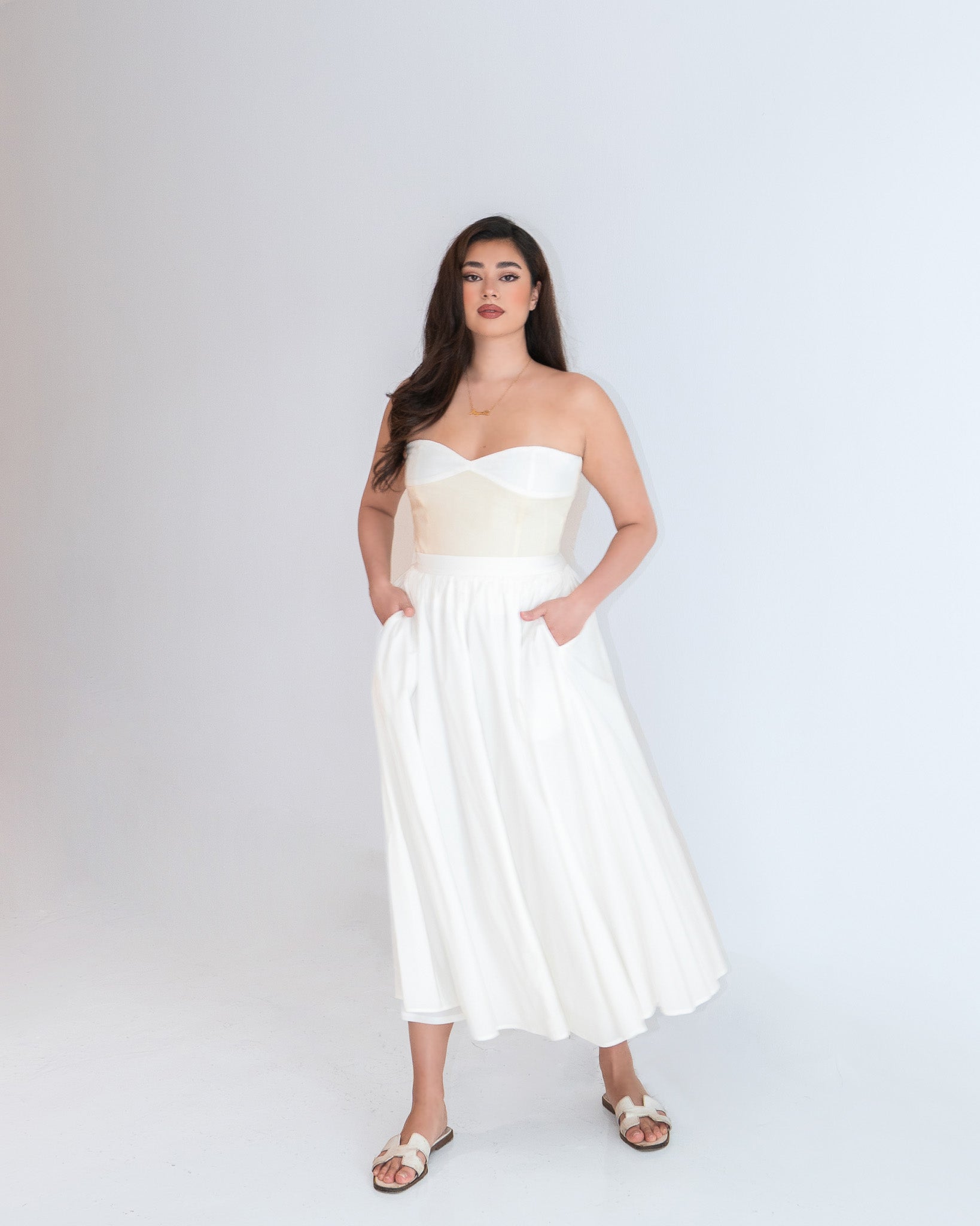 SHANNON Skirt in White