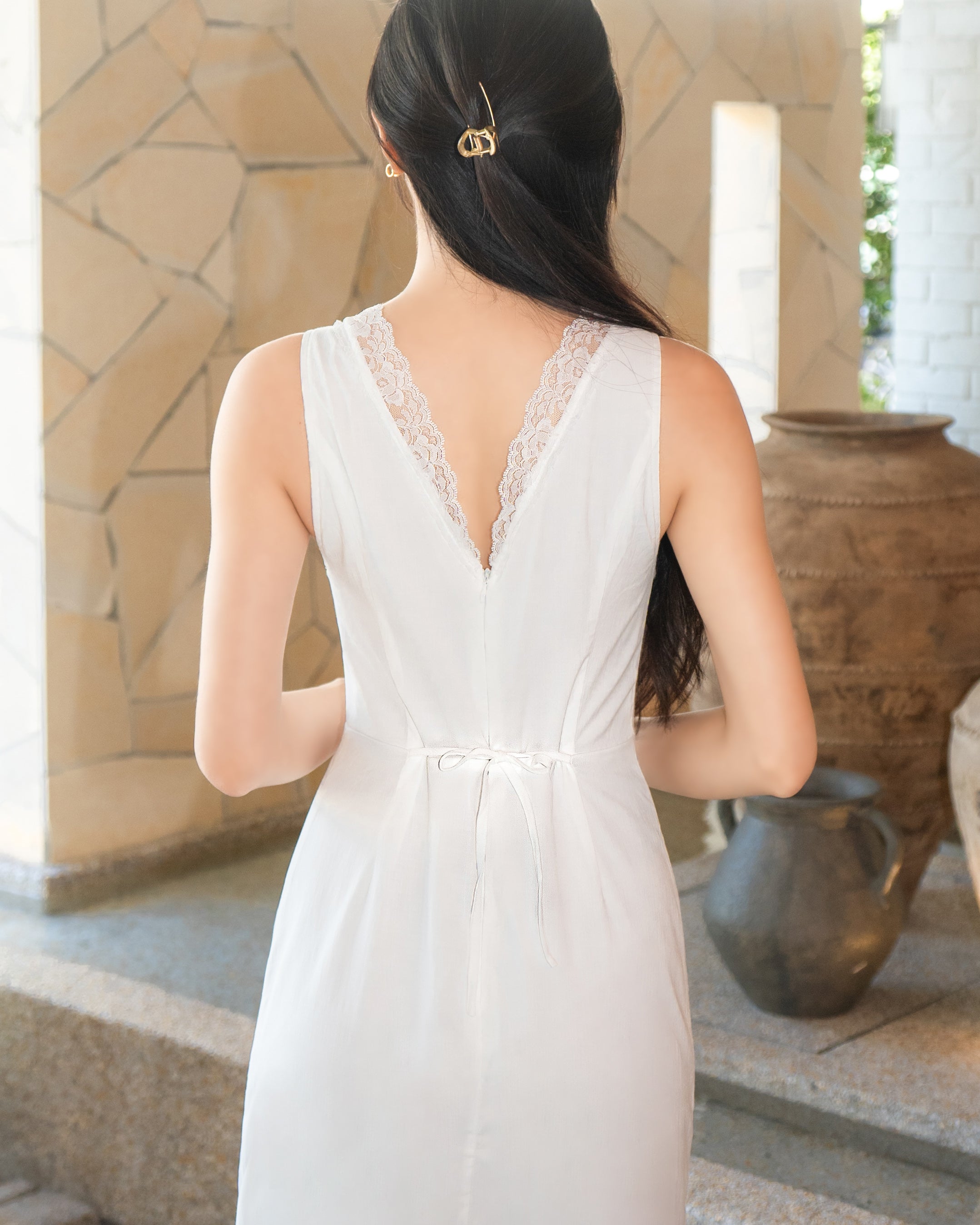 PENELOPE Lace Dress in White PENELOPE Lace Dress in White