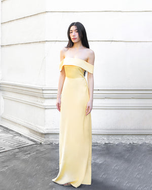 SERENA Dress in Lemon