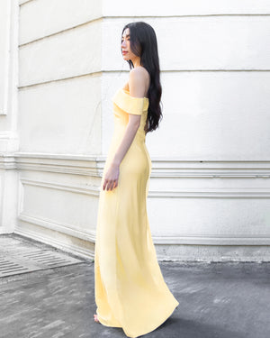 SERENA Dress in Lemon