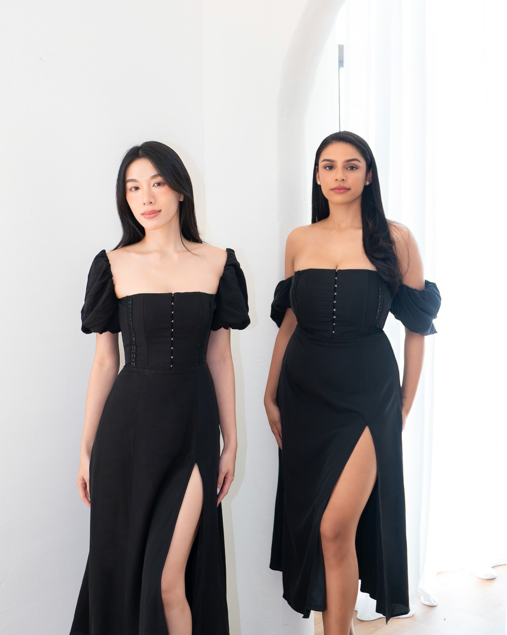 DAWN Lace Dress in Black