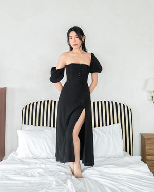 DAWN Lace Dress in Black