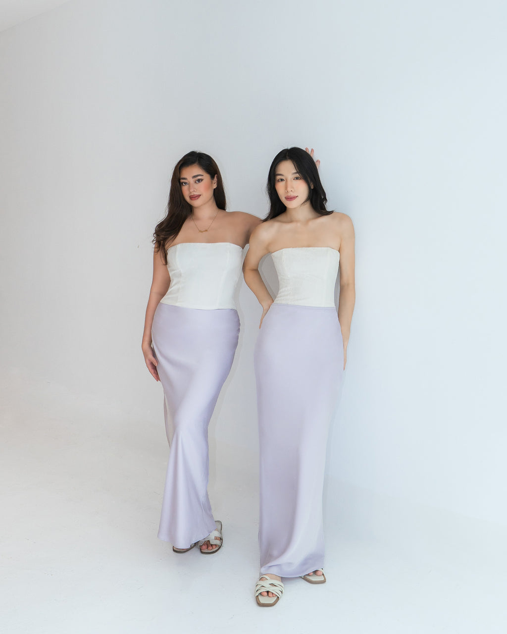 JO Maxi Skirt in Lilac - Runs Slightly Smaller