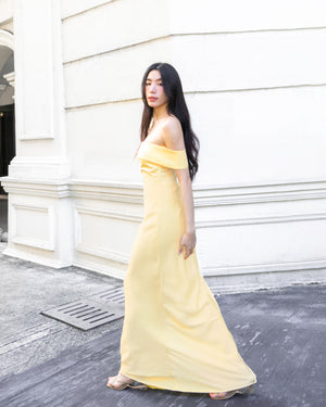 SERENA Dress in Lemon