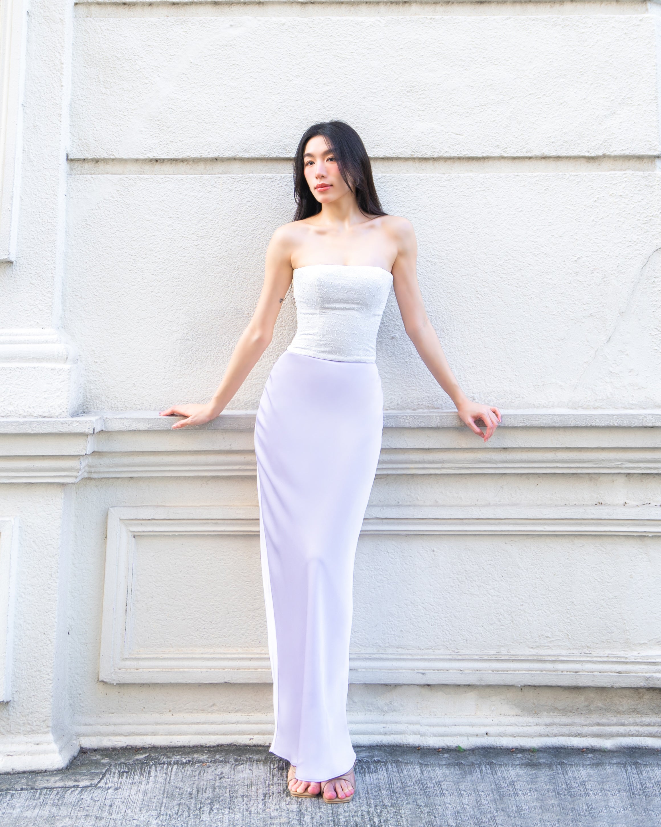 JO Maxi Skirt in Lilac - Runs Slightly Smaller