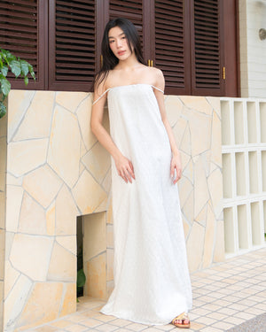 SOPHIA Dress in Cotton Embroidery