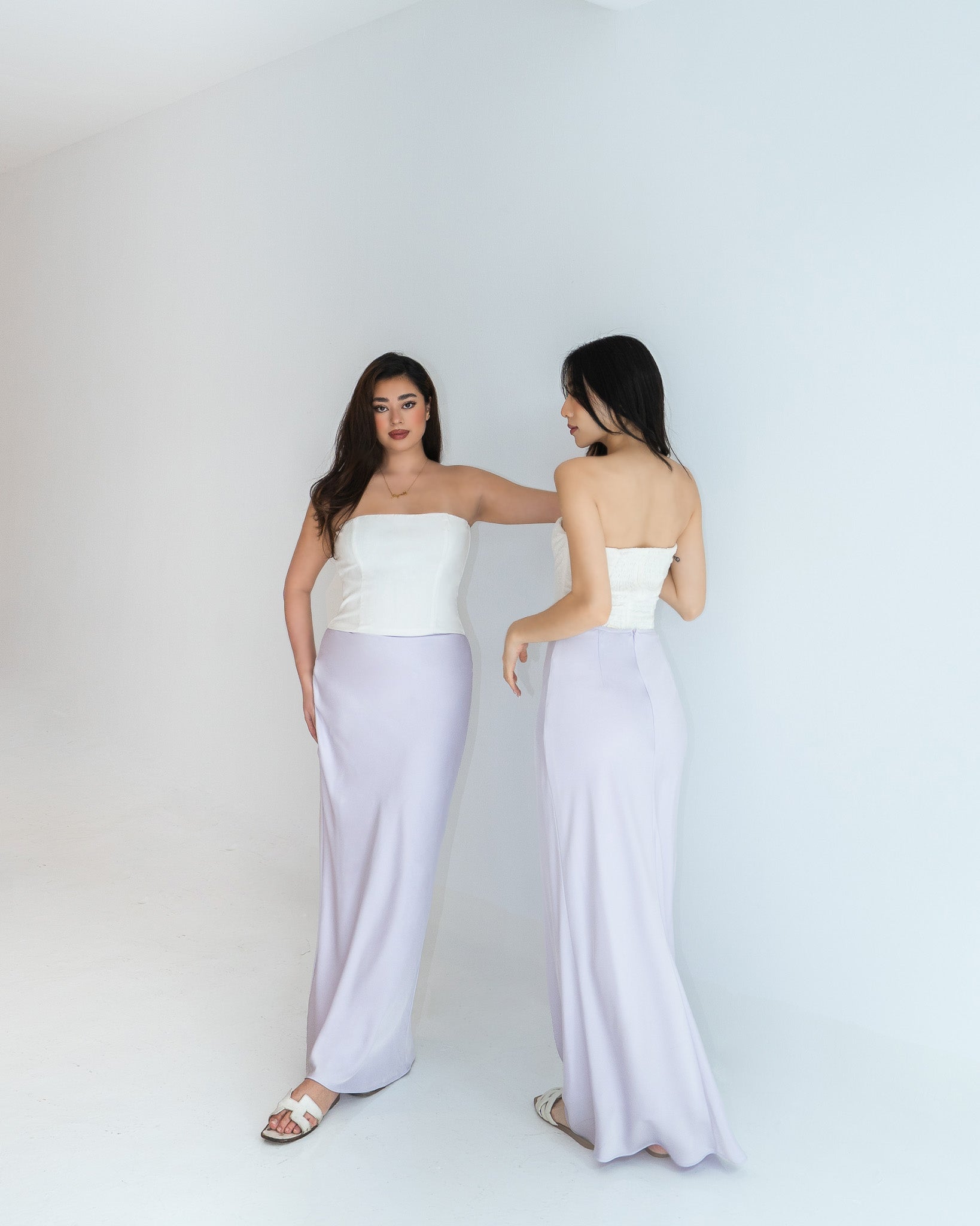 JO Maxi Skirt in Lilac - Runs Slightly Smaller