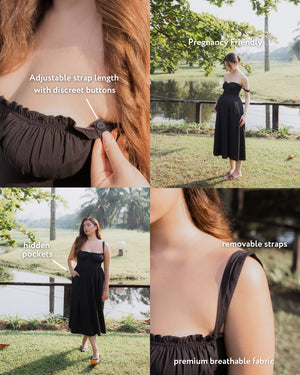 ROSE Dress in Black