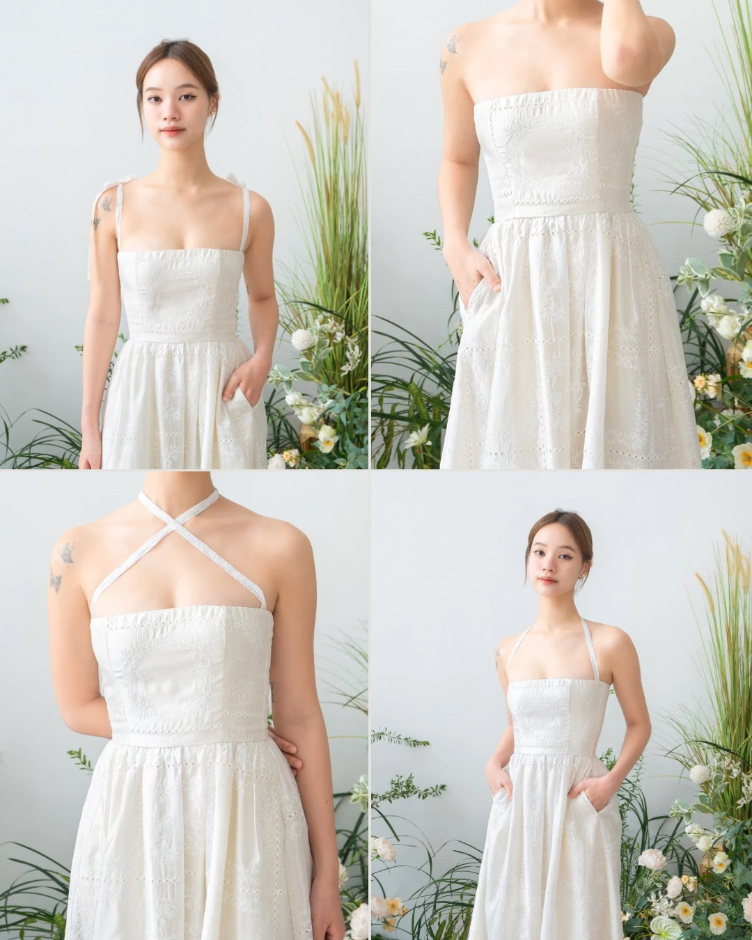 Limited Edition ELIZABETH Dress in Dreamy Embroidery