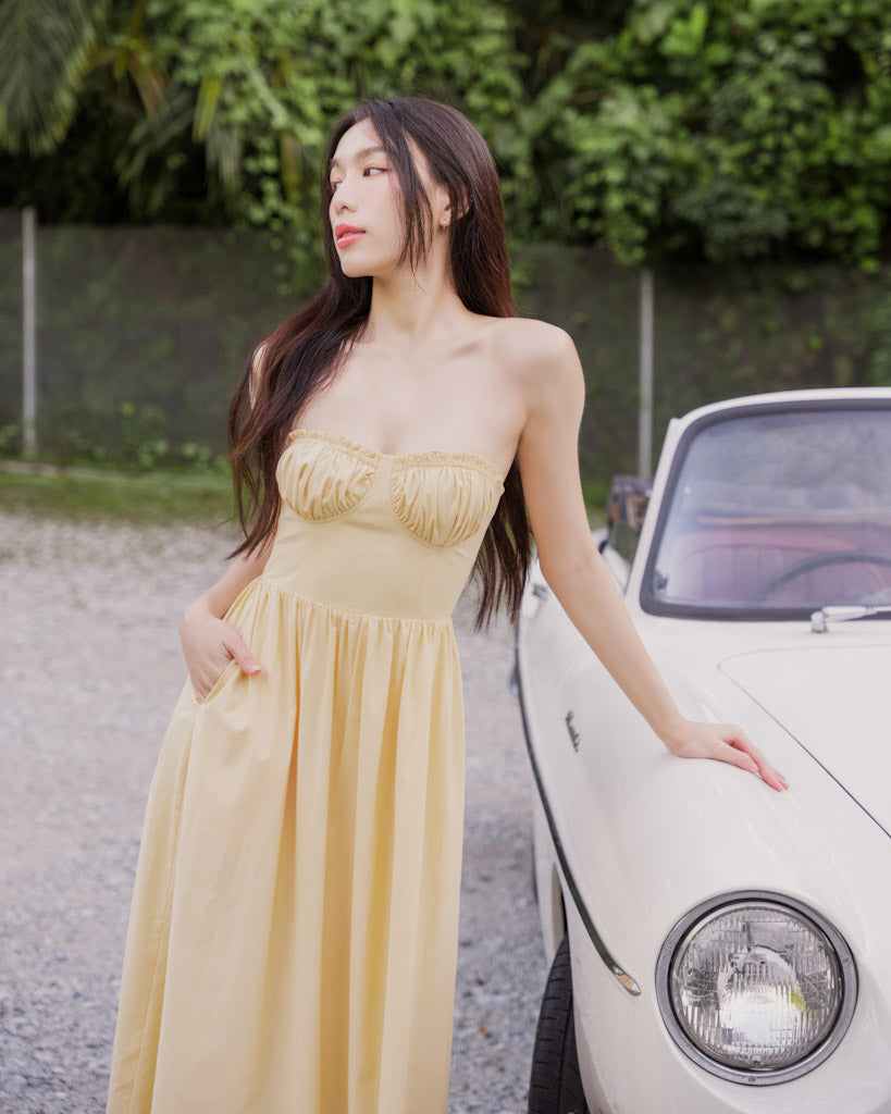 ROSE Dress in Yellow