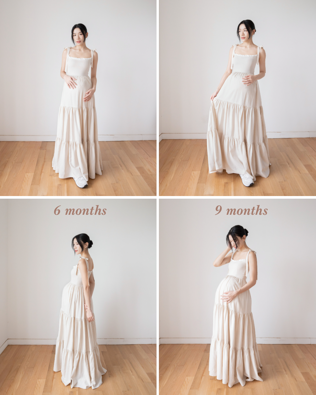 BELLE Maxi Dress in Cream