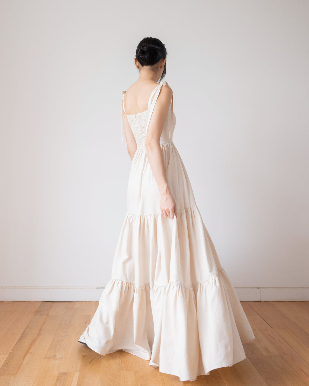 BELLE Maxi Dress in Cream