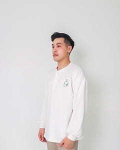 BASS Unisex Sweater Top in White