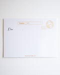 FONDEST GREETING CARD with Gold Foil