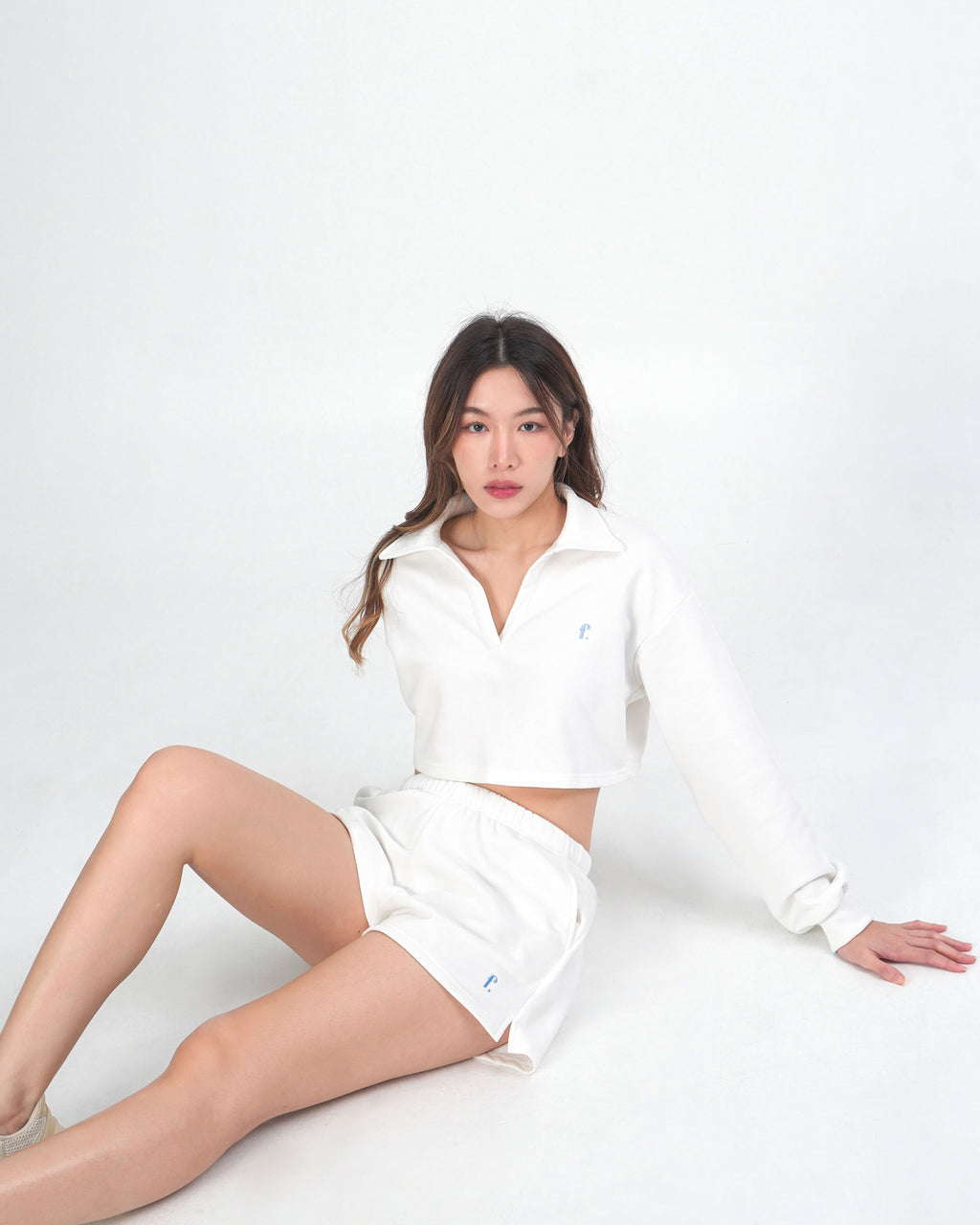 BLAIR Sweater Set in White